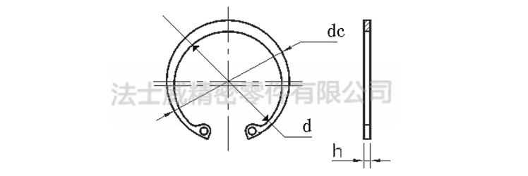 法士威GB893.1不銹鋼孔卡擋圈孔用擋圈-規(guī)格 法士威GB893.1不銹鋼孔卡擋圈孔用擋圈-規(guī)格